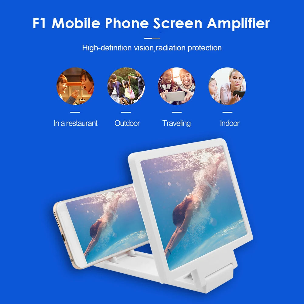 Mobile Phone Screen Magnifier-3D Magnifier Screen Tablet