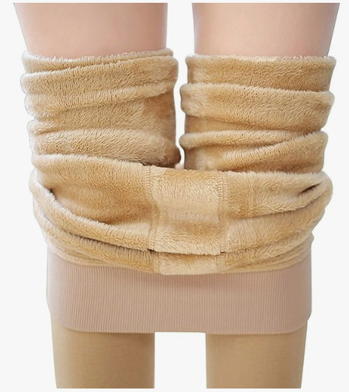 Warm Wool Velvet Tights Leggings