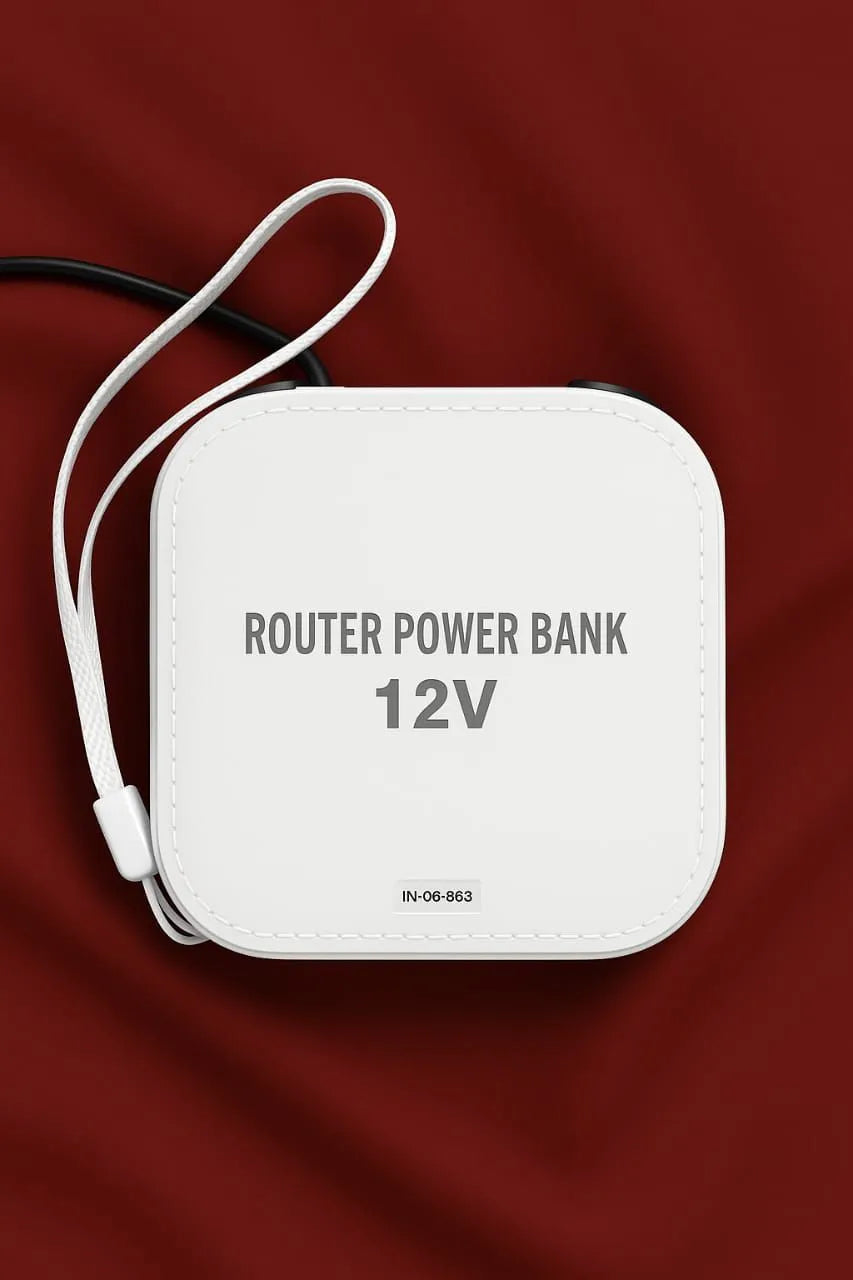 Wifi Device Power Bank -12V Universal Router Power Bank