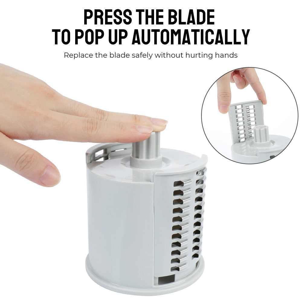 3 in 1 Rotary Vegetable Slicer - Big Size