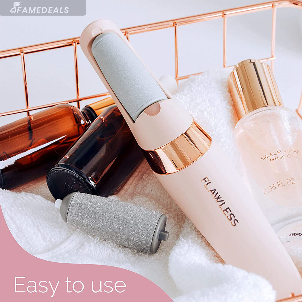 Finishing Touch Flawless Pedi Electronic Tool File and Callus Remover, Pedicure