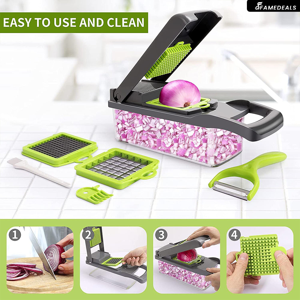 12 in 1 Pro Vegetable Chopper/Dicer