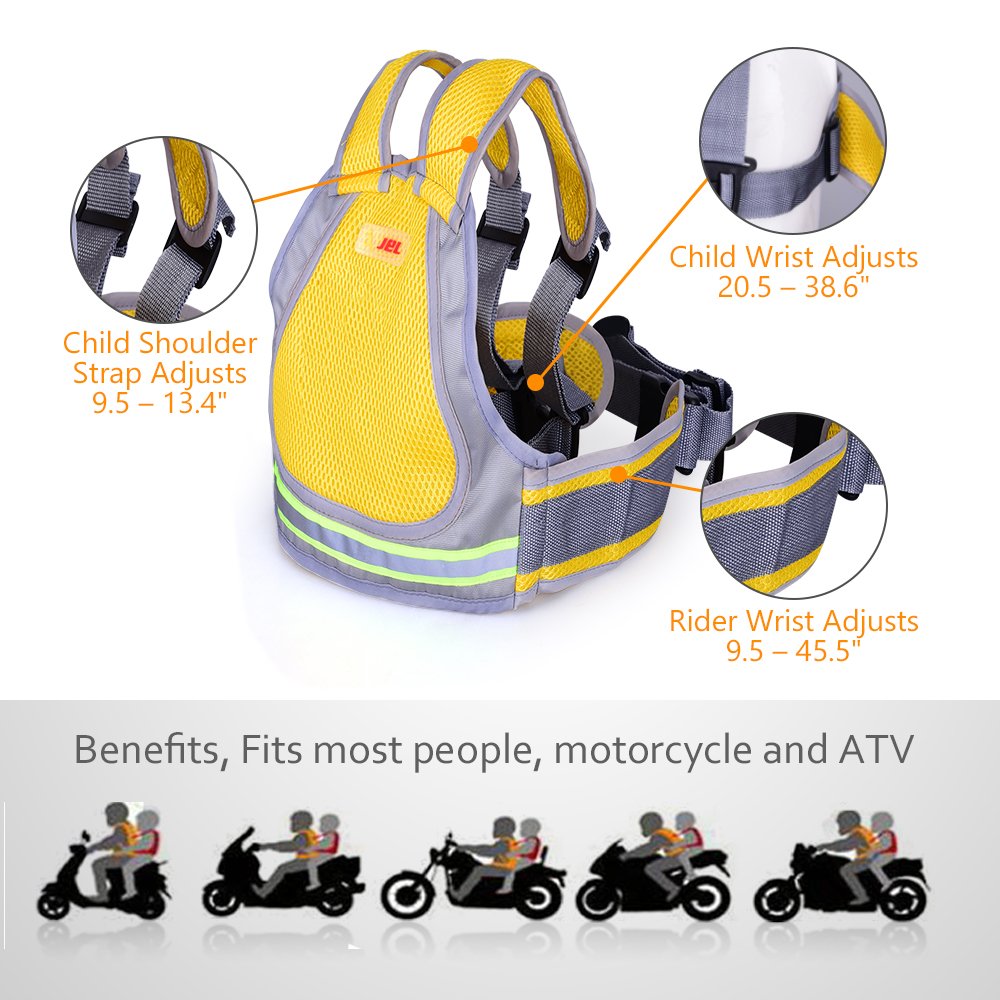 Motorcycle Safety Belt for Kids