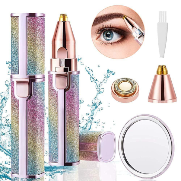 Eshopz 2 in 1 Eye Brow And Facial Hair Remover