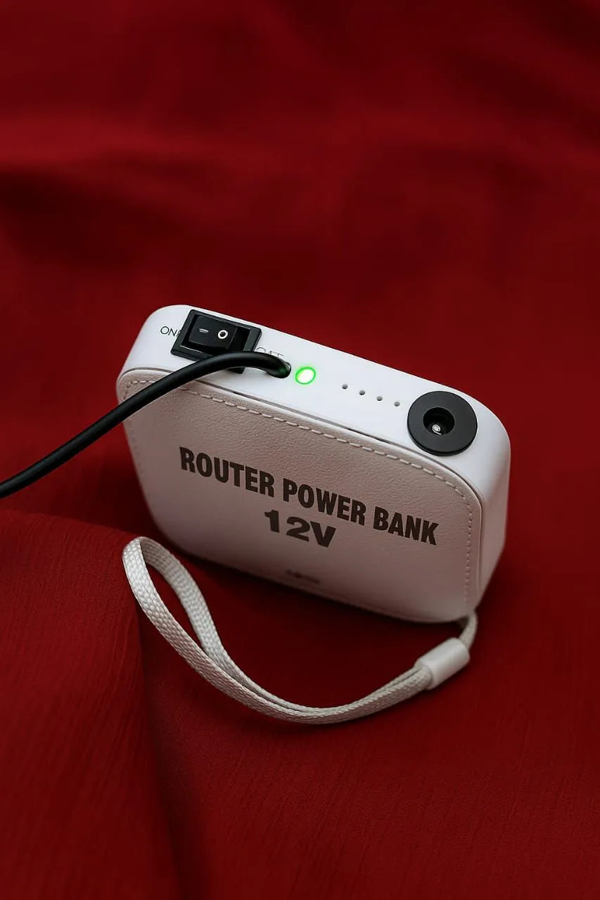 Wifi Device Power Bank -12V Universal Router Power Bank