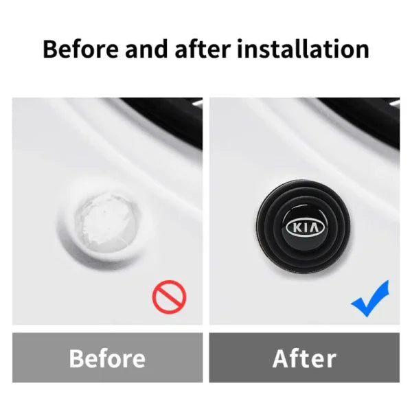 4 Pcs Car Door Shock Absorbers