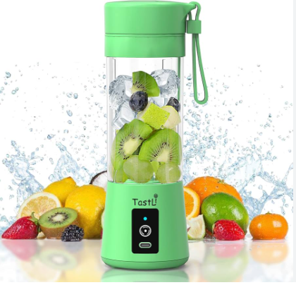 USB Chargeable Juicer Blender 6 Blades – Electric Travel Juicer Blender Machine Rechargeable – Portable Mini Juicer