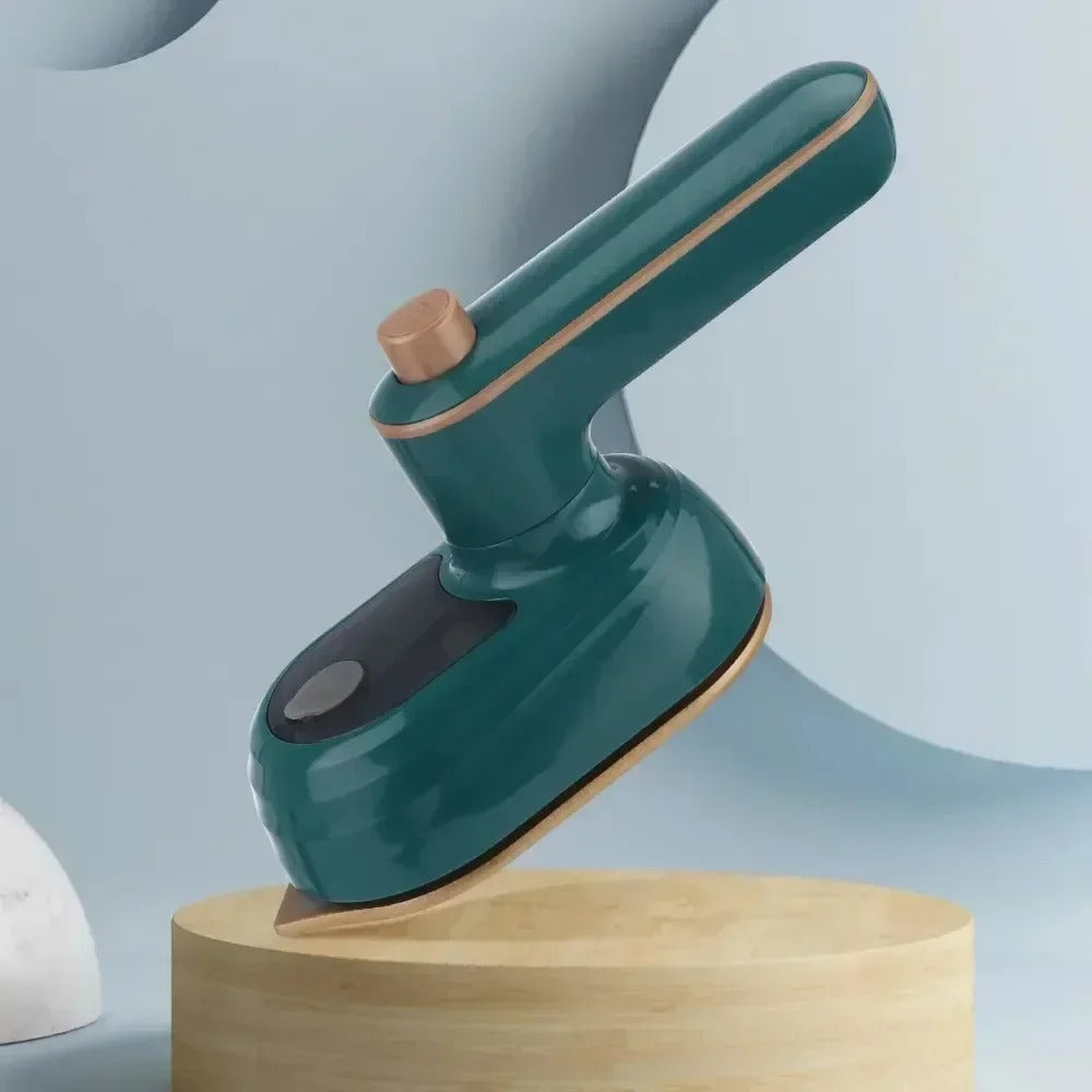 Portable Handheld Mini Steam Iron 180° Rotatable For Home & Travel