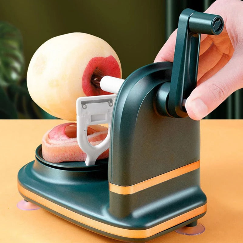Manually Rotating Multifunctional Hand-operated Fruit Peeler