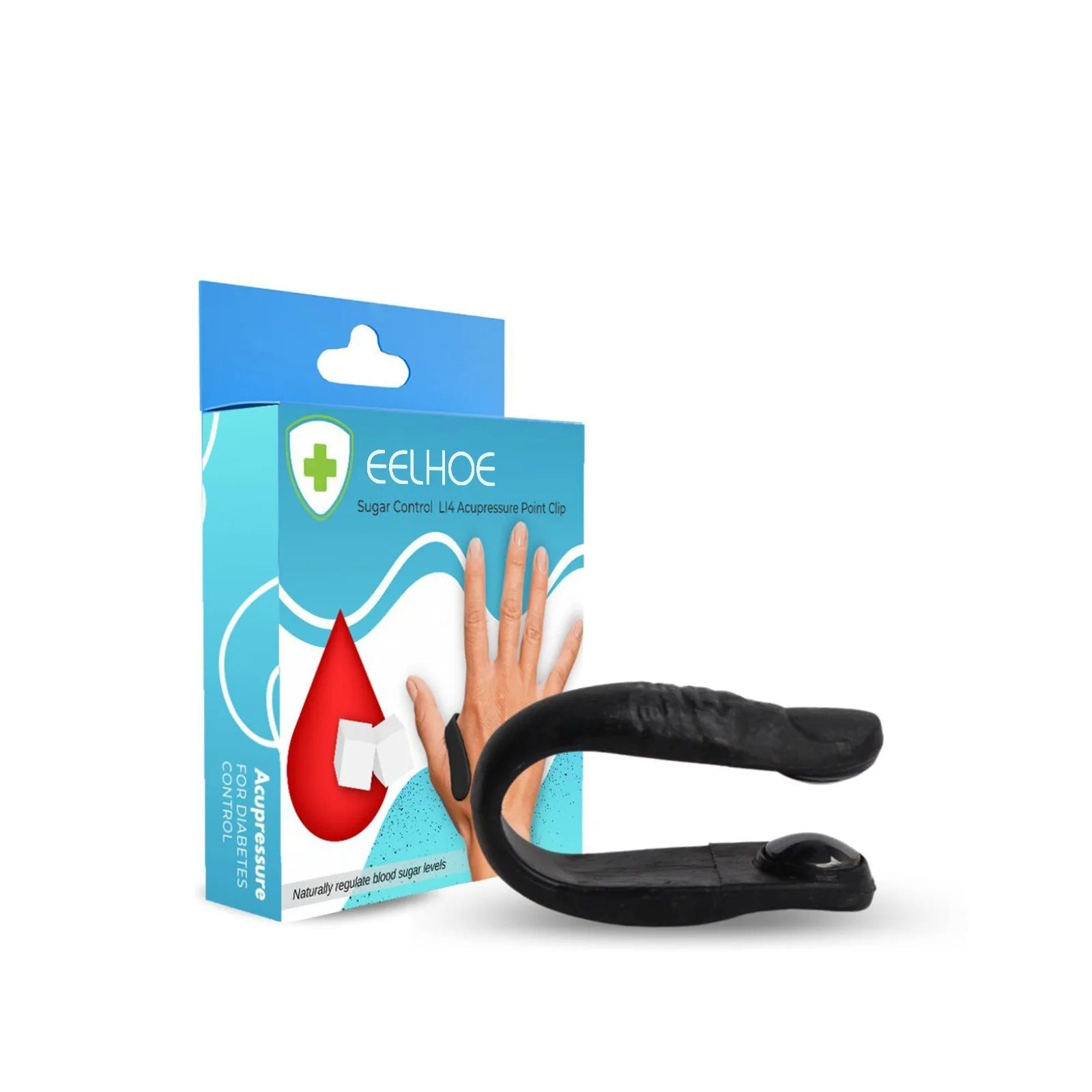 Sugar Control Acupressure Point Clip for Diabetic