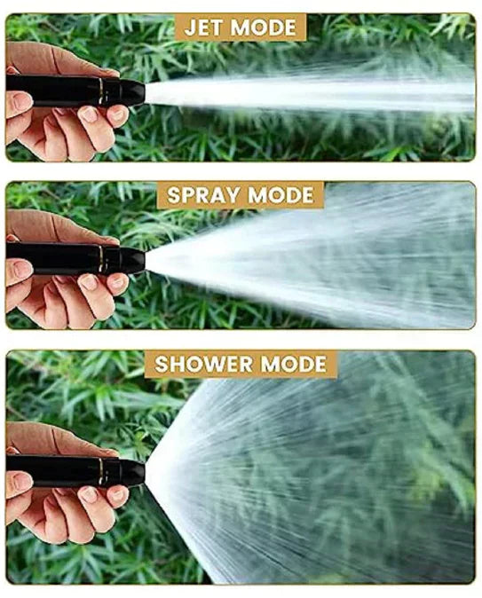 High Pressure Water Nozzle - 3 Modes Spray Nozzle - Metal