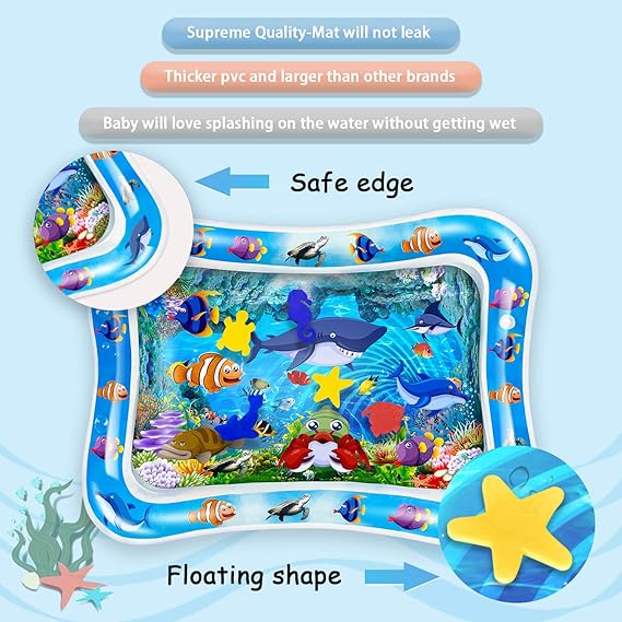 Water Play Mat For Infants, Toddlers